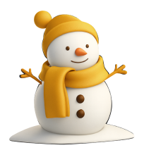 Snowman yellow